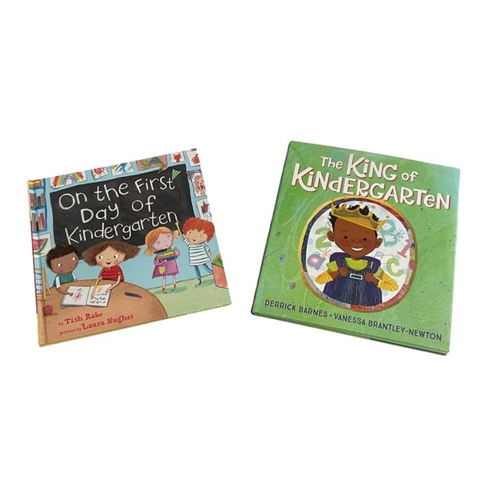 Bundle Of First Day Of Kindergarten Childrens Picture Books King of Kindergarten